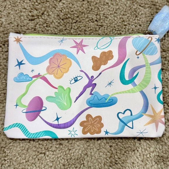 Ipsy 90s Makeup Bag Toiletry Bag Pencil Pouch Trap Sack - Picture 1 of 3